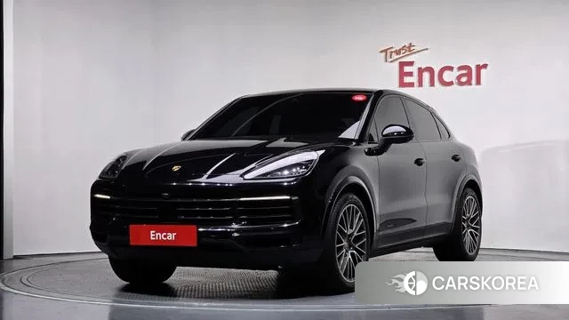 Porsche Cayenne (PO536) 2020 Черный из Кореи