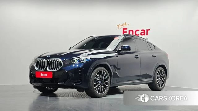 BMW X6 (G06) 2025 Черный из Кореи