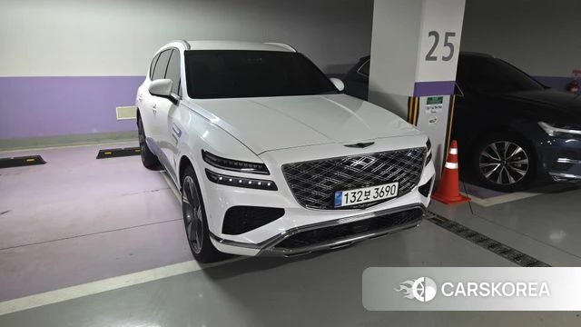 Genesis GV80 2024 Черный из Кореи