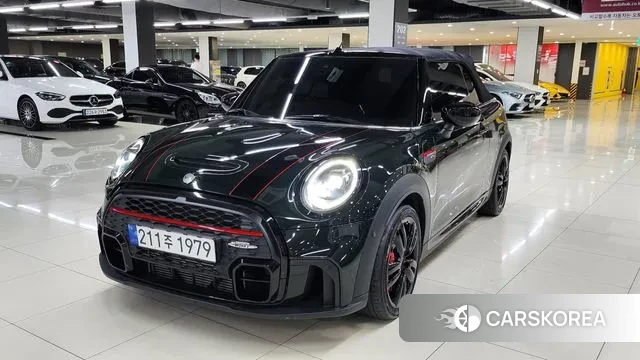 Mini Cooper S Convertible 2022 Темно-зеленый из Кореи