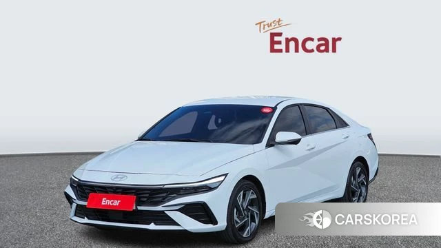 Hyundai The New Avante (CN7) 2025 Белый из Кореи