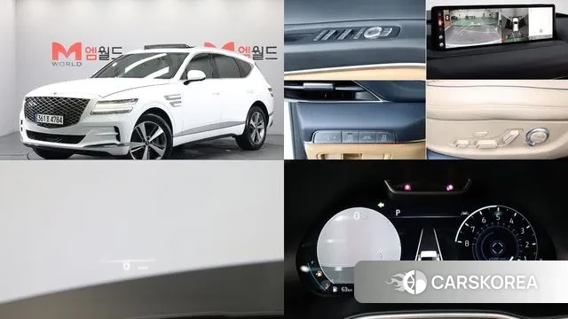 Genesis GV80 2021 Белый из Кореи