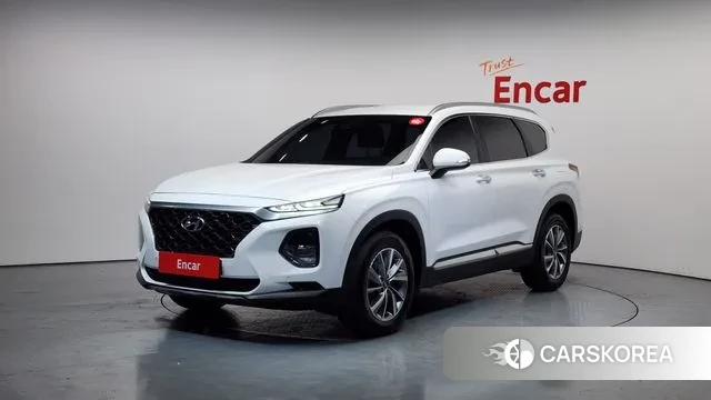 Hyundai Santa Fe TM 2019 Белый из Кореи