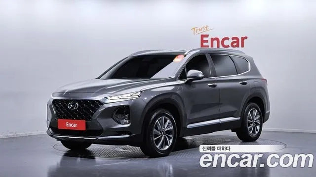 Hyundai Santa Fe TM 2020 Серый из Кореи