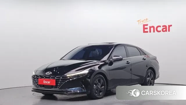 Hyundai Avante (CN7) 2020 Черный из Кореи