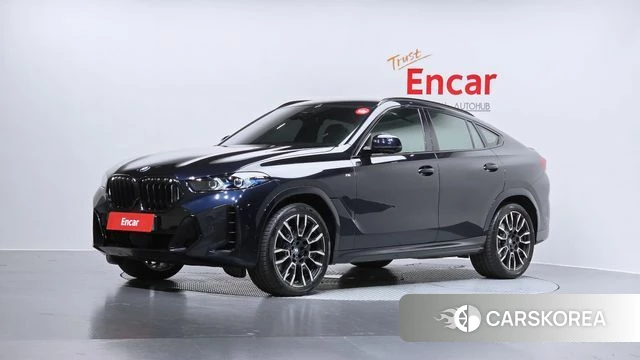 BMW X6 (G06) 2025 Черный из Кореи