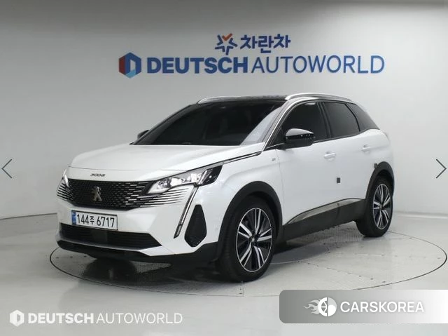 Peugeot 3008 second generation 2024 Белый из Кореи