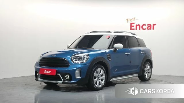 Mini Cooper D Countryman 2021 Синий из Кореи