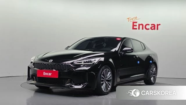 Kia Stinger 2018 Черный из Кореи
