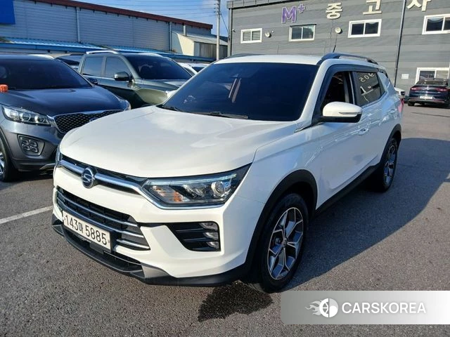 Ssangyong Beautiful Korando 2021 Белый из Кореи