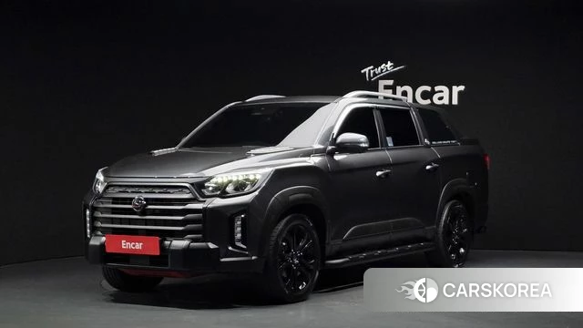 Ssangyong The New Rexton Sport 2022 Серый из Кореи