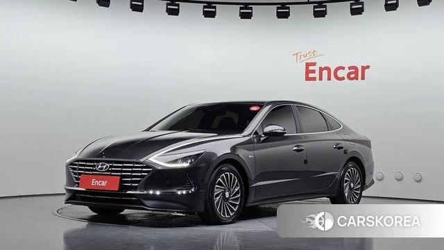 Hyundai Sonata Hybrid (DN8) 2019 Черный из Кореи