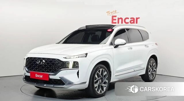 Hyundai The New Santa Fe 2020 Белый из Кореи
