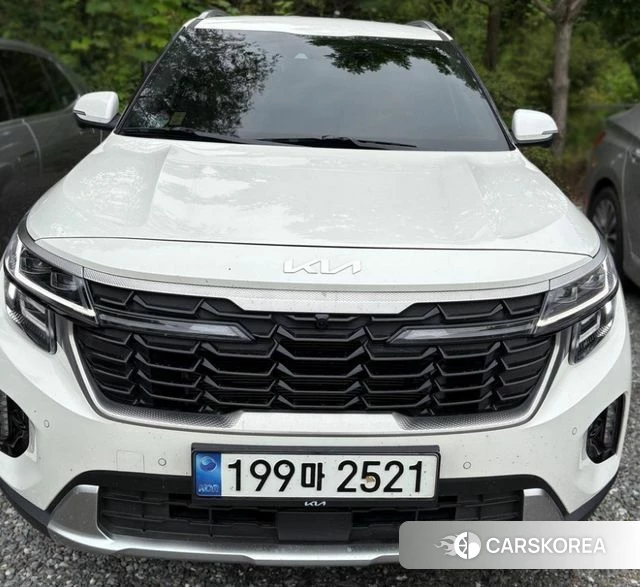 Kia The New Seltos 2022 Белый из Кореи