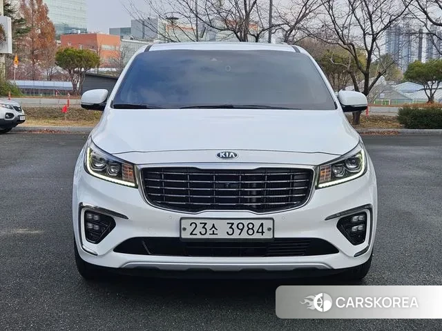 Kia The New Carnival 2019 Белый из Кореи