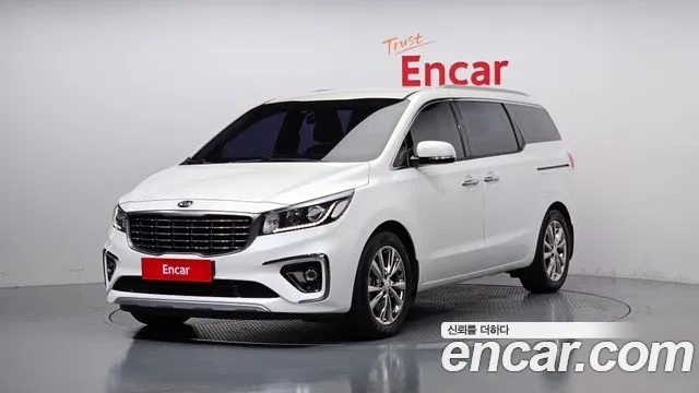 Kia The New Carnival 2019 Белый из Кореи