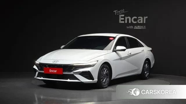 Hyundai The New Avante (CN7) 2024 Белый из Кореи