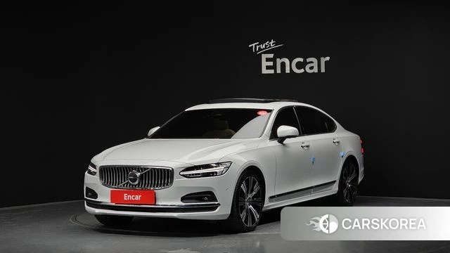 Volvo S90 2022 Белый из Кореи