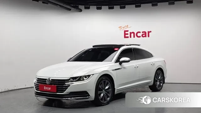 Volkswagen Arteon 2020 Белый из Кореи