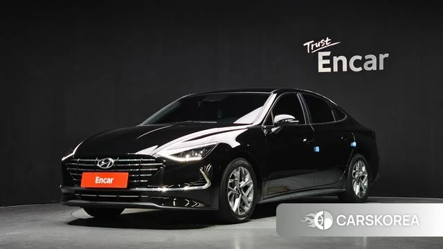 Hyundai Sonata (DN8) 2022 Черный из Кореи