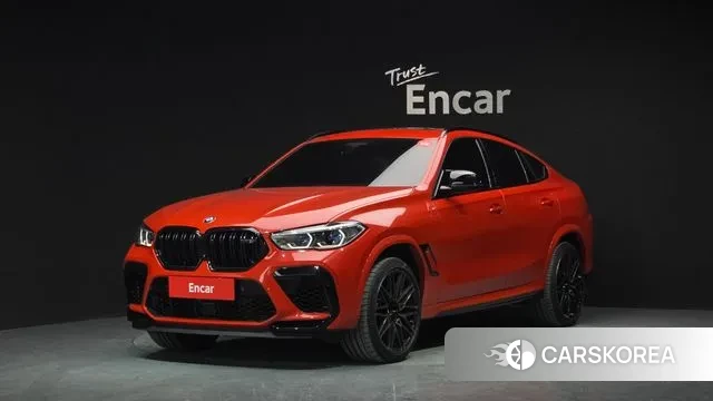 BMW X6M (G06) 2021 Оранжевый из Кореи