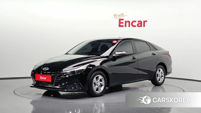 Hyundai Avante (CN7) 2021 Черный из Кореи