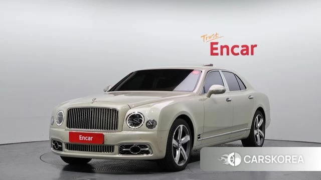 Bentley Mulshan 2018 Жемчужный цвет из Кореи
