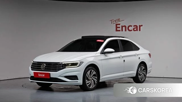 Volkswagen 7th Generation of Jetta 2021 Белый из Кореи