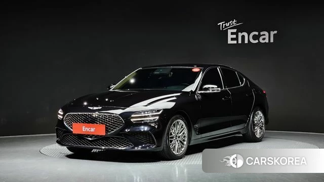 Genesis The New G70 2021 Черный из Кореи