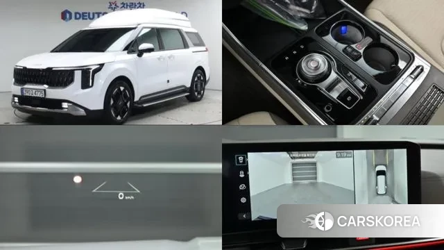 Kia The New Carnival 4th Generation 2024 Белый из Кореи