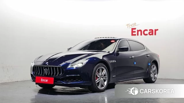 Maserati Quattroporte 2018 Синий из Кореи