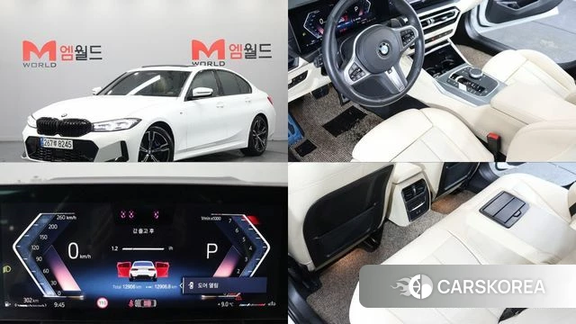 BMW 3 Series (G20) 2023 Белый из Кореи