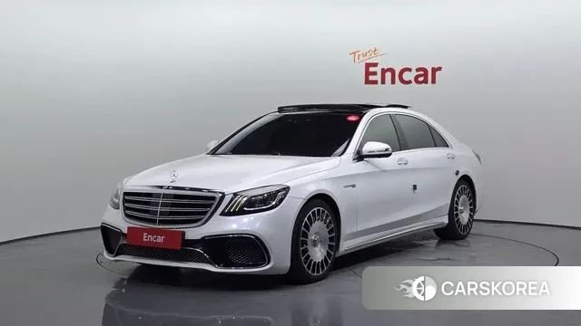 Mercedes-Benz S-Class W222 2018 Белый из Кореи
