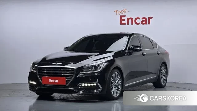 Genesis G80 2018 Черный из Кореи