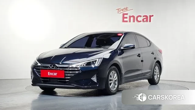 Hyundai The New Avante AD 2019 Синий из Кореи