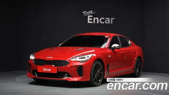 Kia Stinger Meister 2021 Красный из Кореи
