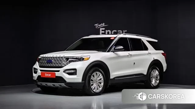 Ford Explorer 6th Generation 2022 Белый из Кореи