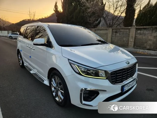 Kia The New Carnival 2020 Белый из Кореи