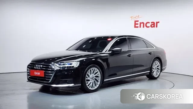 Audi A8 (D5) 2021 Черный из Кореи