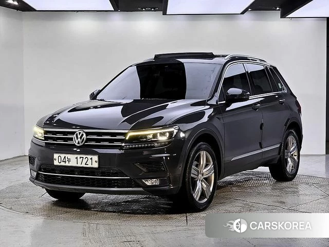 Volkswagen Tiguan second Generation 2018 Серый из Кореи