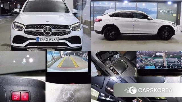 Mercedes-Benz GLC-Class X253 2020 Белый из Кореи