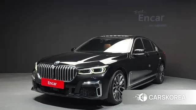 BMW 7 Series (G11) 2021 Черный из Кореи