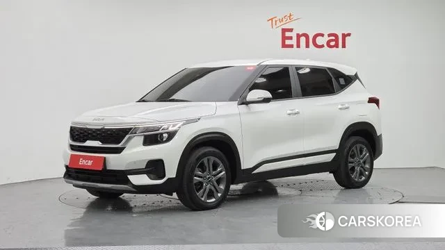 Kia Seltos 2021 Белый из Кореи