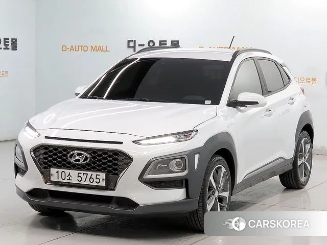 Hyundai Kona 2018 Белый из Кореи