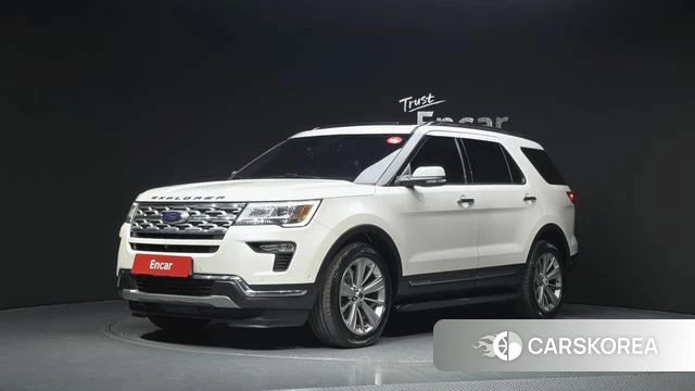 Ford Explorer 2018 Белый из Кореи