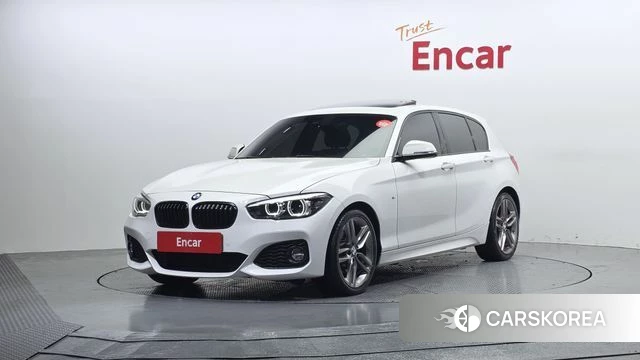 BMW 1 Series (F20) 2018 Белый из Кореи