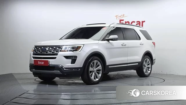 Ford Explorer 2019 Белый из Кореи