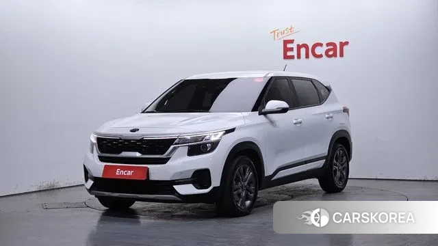 Kia Seltos 2021 Белый из Кореи