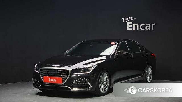 Genesis G80 2018 Черный из Кореи