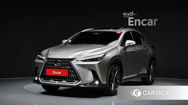 Lexus NX350h Second generation 2023 Серебристо-серый из Кореи